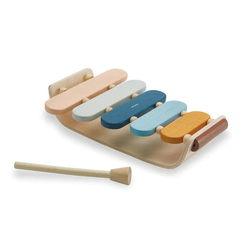 Little Concepts Oval Xylophone Wooden Musical Toy