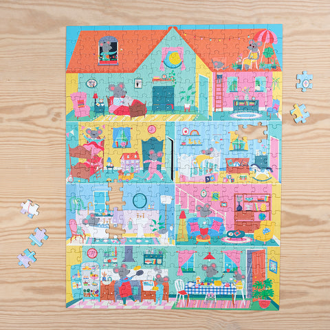 Jigsaw puzzle Mouse in a House  (300 pieces)