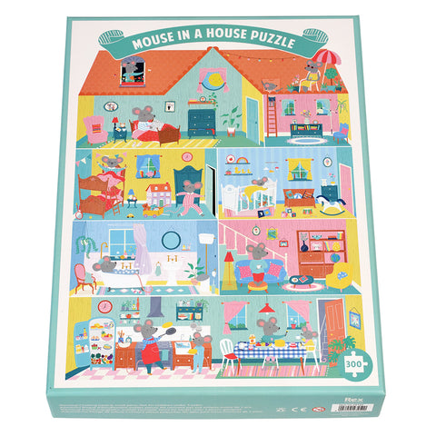 Jigsaw puzzle Mouse in a House  (300 pieces)