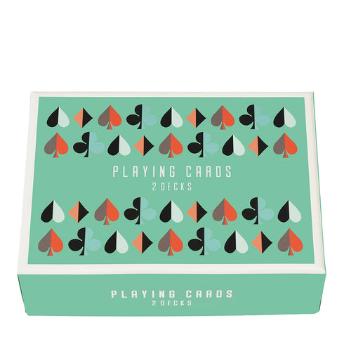 Box of playing cards (two decks)