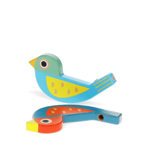 Wooden bird whistle