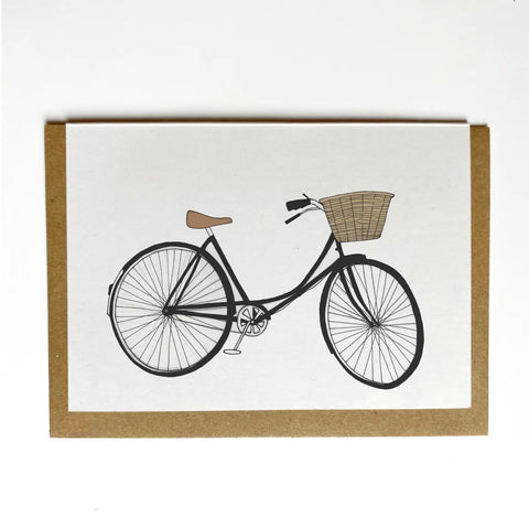 Kate Broughton Vintage Bicycle Card