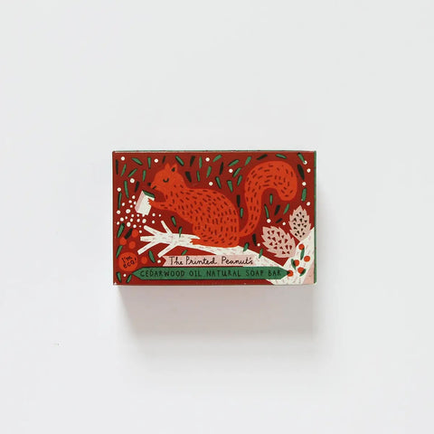 Cedarwood Soap Bar, The Printed Peanut Soap Company