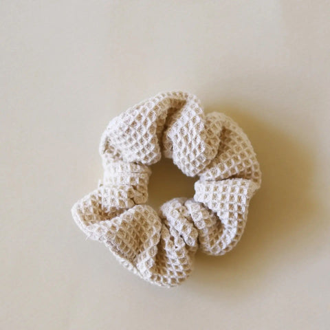 Organic Lifestyle Oat Large Waffle Scrunchie, Chickidee Homeware