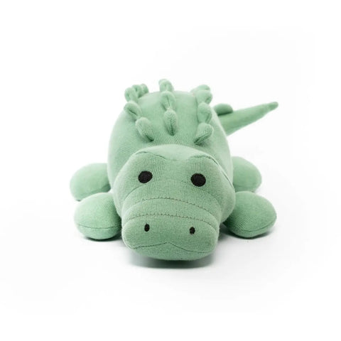 Large Organic Cotton Crocodile Plush Toy