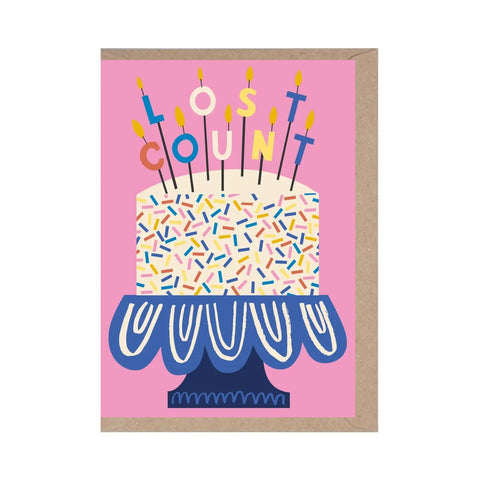 Rumble Cards Lost Count - Greeting Card