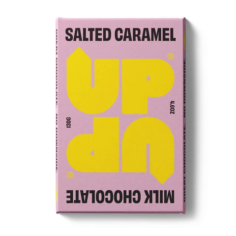 Up Up Chocolate Salted Caramel Milk Chocolate Bar