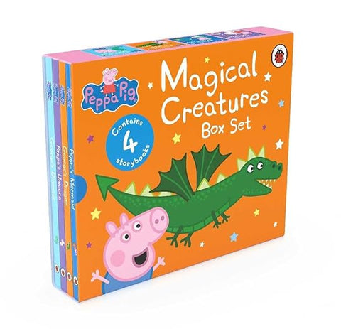 Peppa Pig Magical Creatures 4 Story Books Box Set