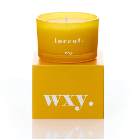 wxy. Lucent - Sunshine + Cedar Candle