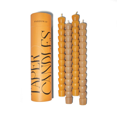 Designworks Collective Paddywax Taper Candle Set - Orange & Peach