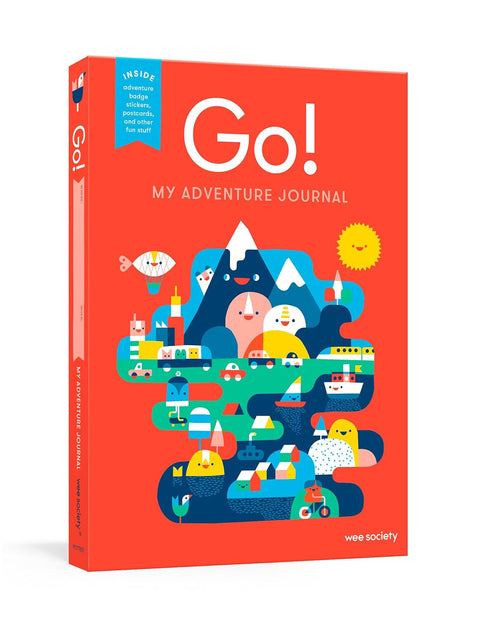 Go! Red : A Kids' Interactive Travel Diary and Journal