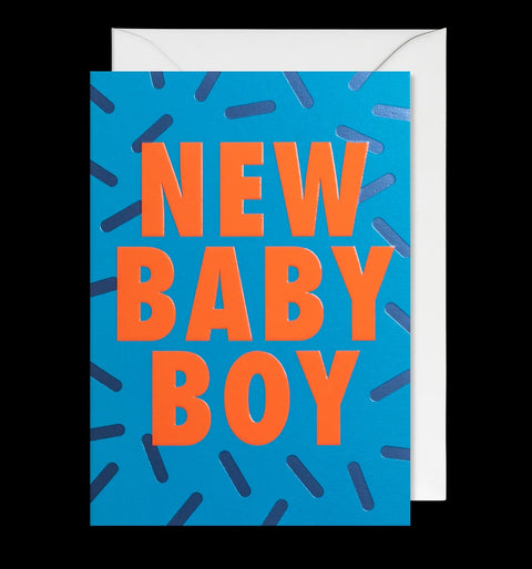 New Baby Boy Card