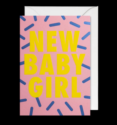 New Baby Girl Card