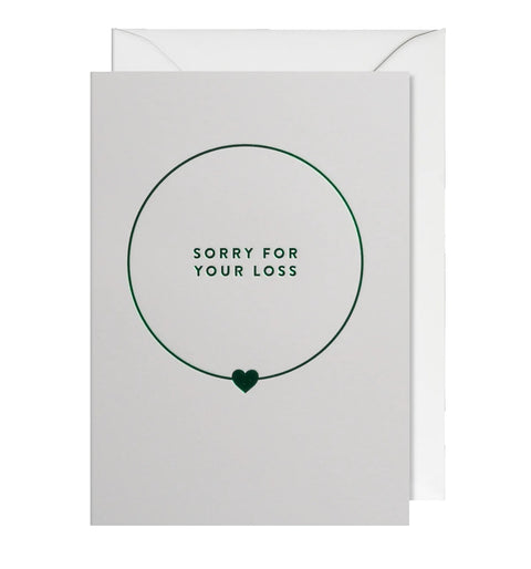 Sorry for your loss Card