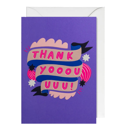 Thank yooouuu Card