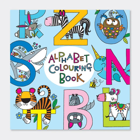 Rachel Ellen Designs Children's Alphabet Colouring Book