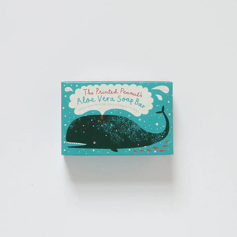 Aloe Vera Soap Bar, The Printed Peanut Soap Company