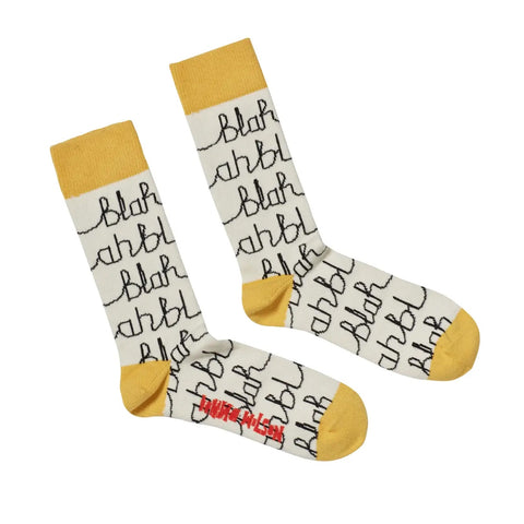 Donna Wilson Blah Blah Socks