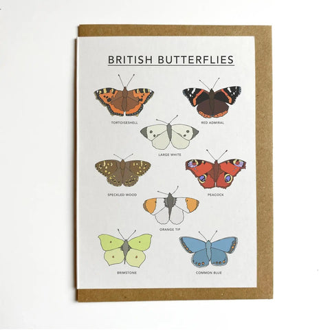 Kate Broughton British Butterflies Card