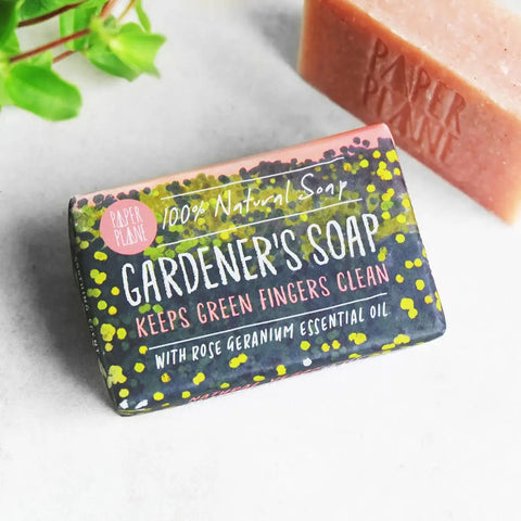 Paper Plane Gardener's Soap