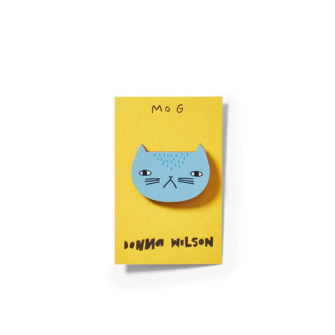 Donna Wilson Mog Pin Badge