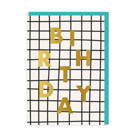 Birthday Check Greeting Card