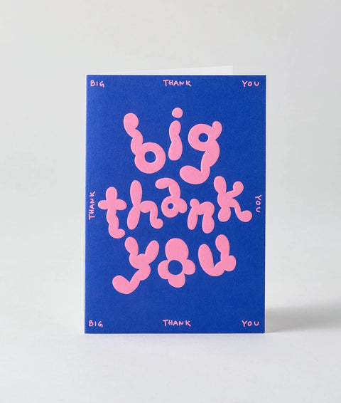 Wrap Big Thank You Card