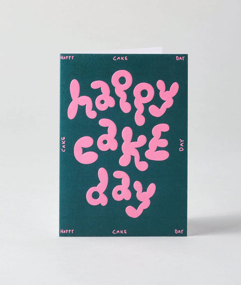 Wrap Happy Cake Day Card