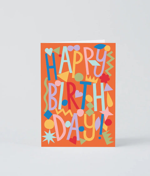 Wrap Happy Birthday Card