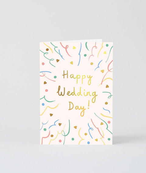 Wrap Happy Wedding Day! Card