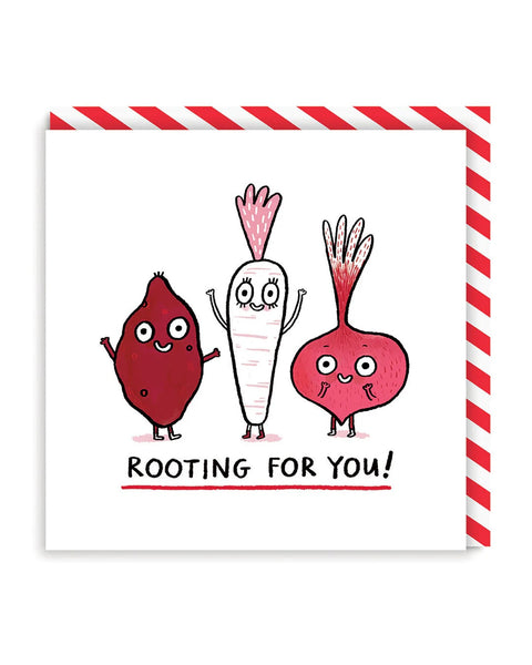 Rooting for You Greeting Card