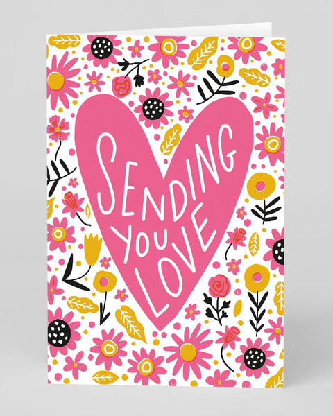 Sending Love Card Ohh Deer