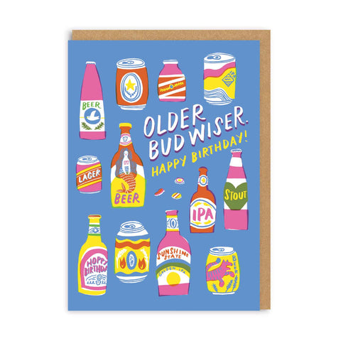 Older Budwiser Birthday Card