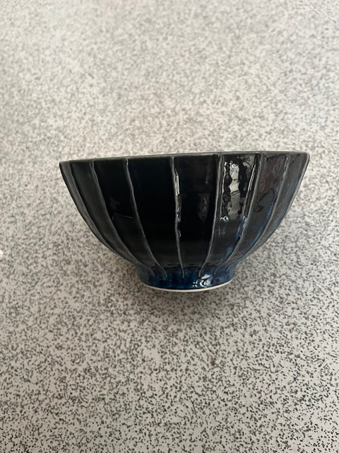 Japanese Ceramics Bowl Blue