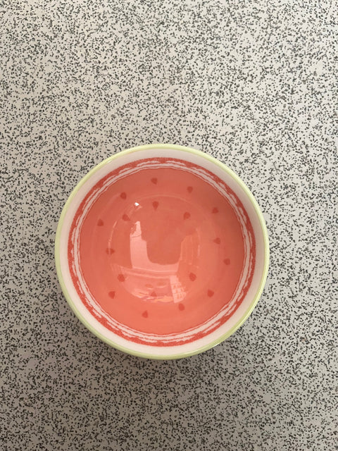 Japanese Ceramics Watermelon Bowl