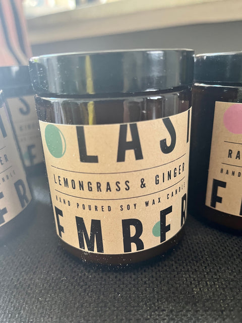 Last Ember Scented Candles Jar