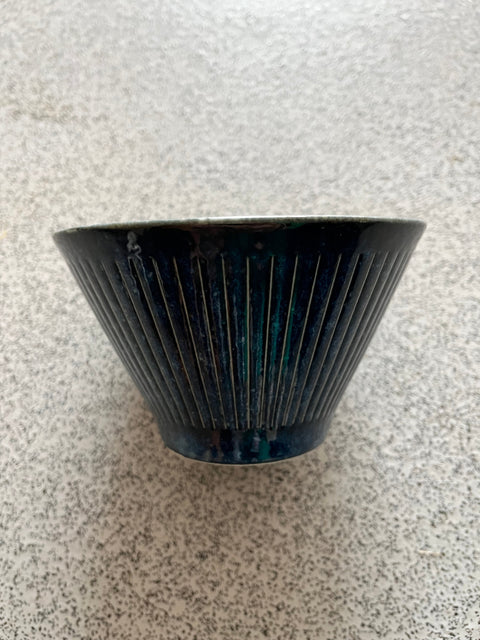 Japanese Ceramics Bowl Blue