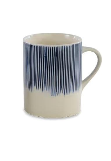 Nkuku Karuma Ceramic Mug - Blue - Large