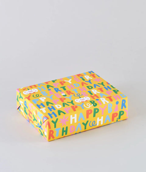 Wrap Happy Birthday Wrapping Paper