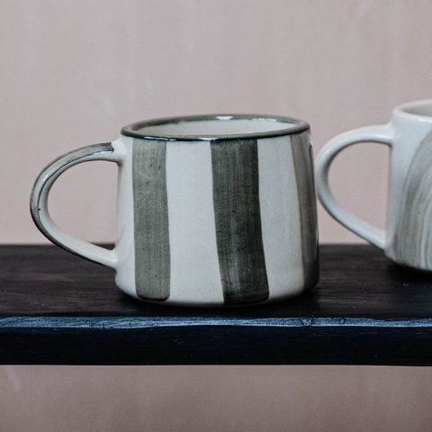 Morgan Wright Washed Stripe Koko Mug