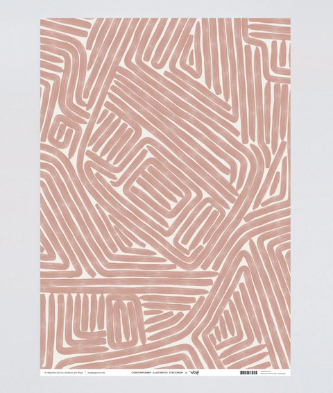 Wrap Maze Wrapping Paper