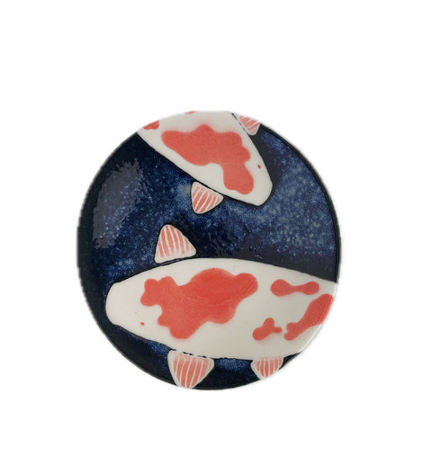 Japanese Koi Carp Plate