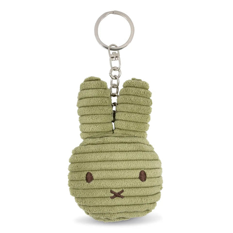 Miffy Flat Keyring Corduroy Eco Olive Green