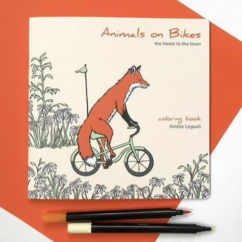 Amelie Legault - Animals On Bikes: the forest to the town