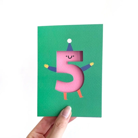 Rumble Cards Age 5 - Die Cut