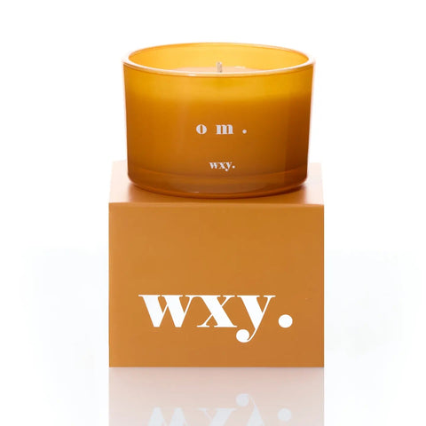 wxy. Om Bamboo Leaf + Neroli Candle