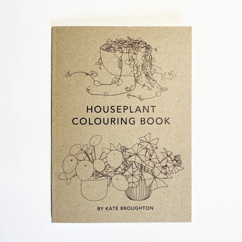 Kate Broughton Houseplant Colouring Book