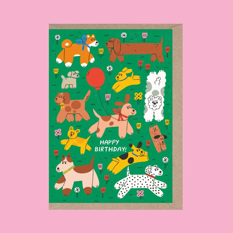 Rumble Cards Happy Birthday - Dog Lover Card