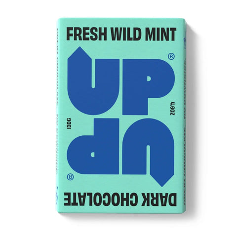 Up Up Chocolate Wild Mint Dark Chocolate Bar