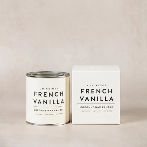 French Vanilla Scandi Conscious Candle, Chickidee Homeware